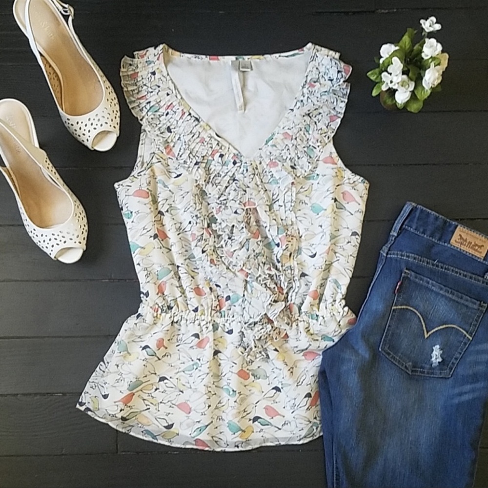 🌼 Lauren Conrad Tank Blouse